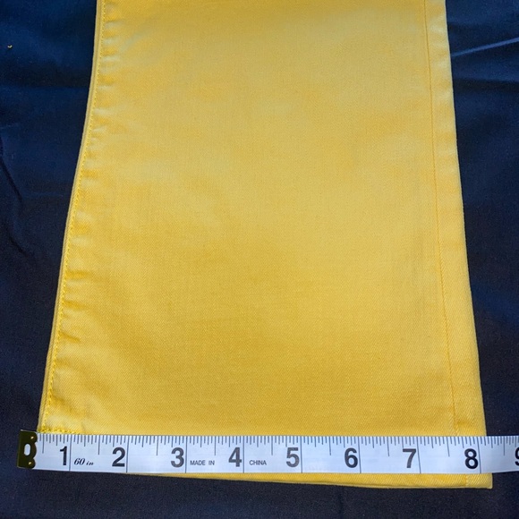 Free People Sandrine Rose Yellow Size 24 - Picture 9 of 10